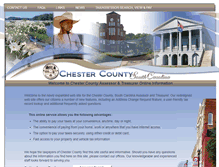 Tablet Screenshot of chestercountysctax.com